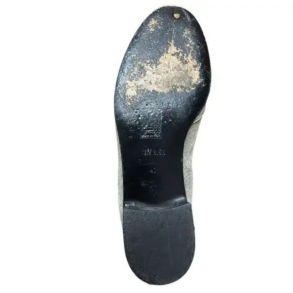 RARE Golden Goose Deluxe Virginia Suede Metallic Bootie - 40 / Fits 8.5 - Picture 8 of 9